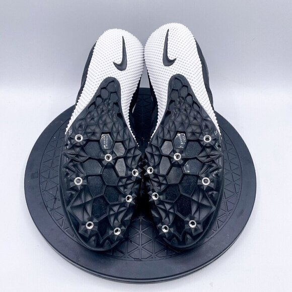 Nike Rival S 9 Size 12 Track Shoe Black/White 907564-017 - Picture 5 of 8